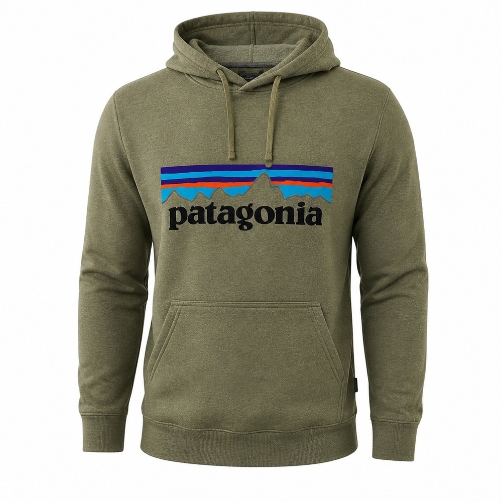 Patagonia Mens Uprisal P-6 Logo Hoodie Sage Green 39622 Medium